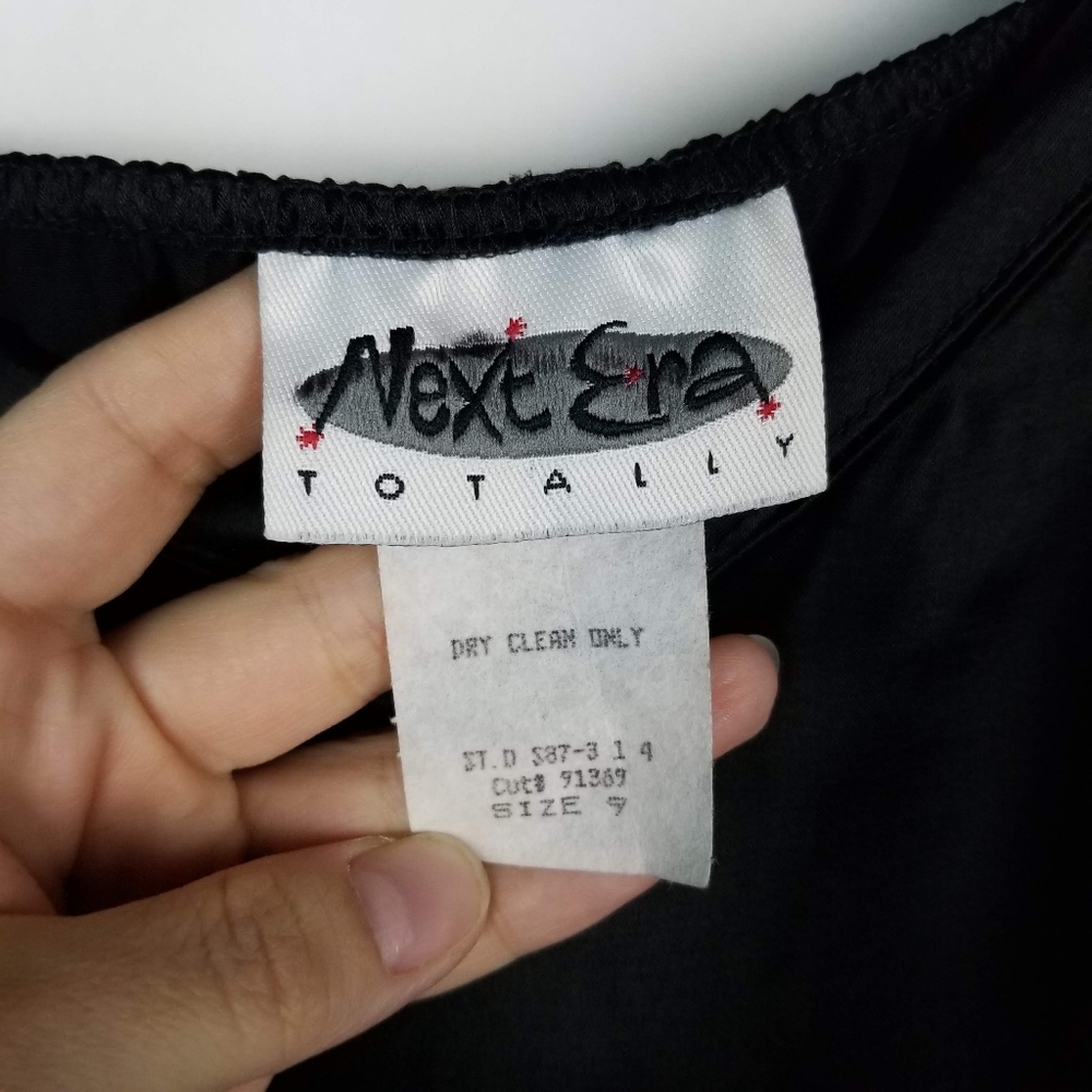Vintage 90s Y2K Slip Dress Maxi Next Era Bias - Picture 5 of 6